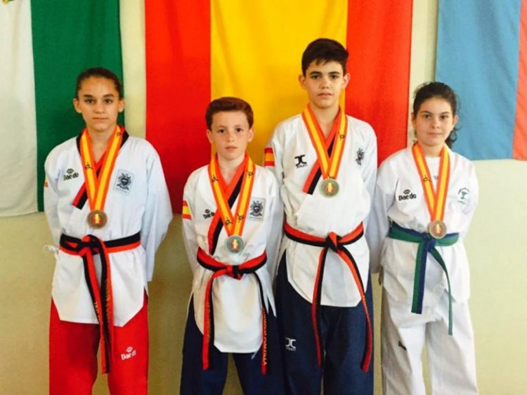 El TKD Mairena suma cuatro medallas en el Nacional de técnica