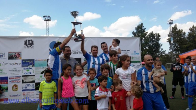 El UP Viso de veteranos, campeón del Villa de Mairena