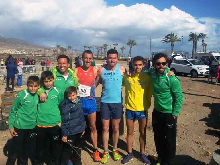 El CA Viso, en el cross de Roquetas de Mar