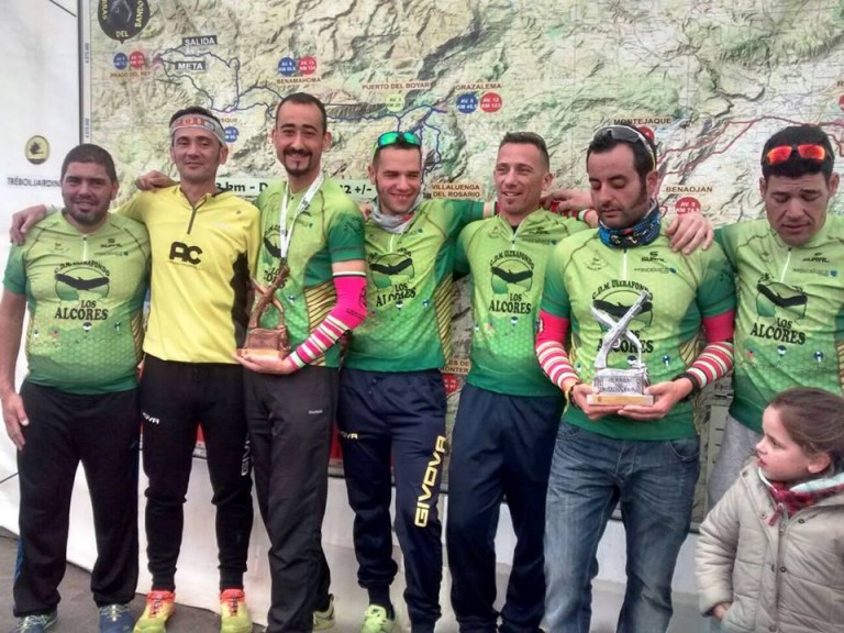 Segundo puesto por clubes en Sierras del Bandolero