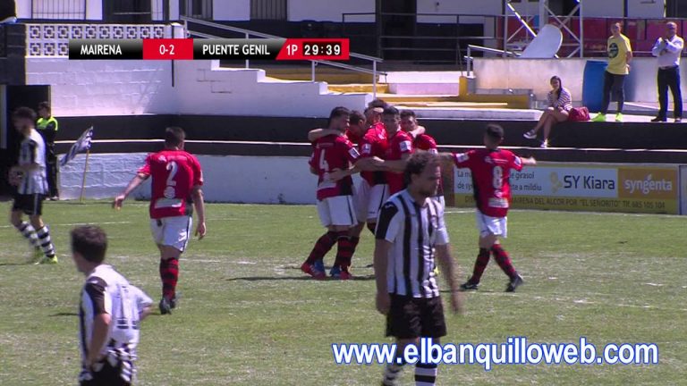 Un voluntarioso Mairena ante un efectivo Puente Genil (0-3)
