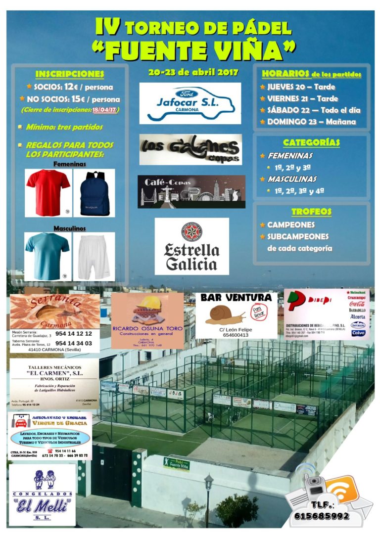 Todo listo para el IV Torneo ‘Fuente Viñas’