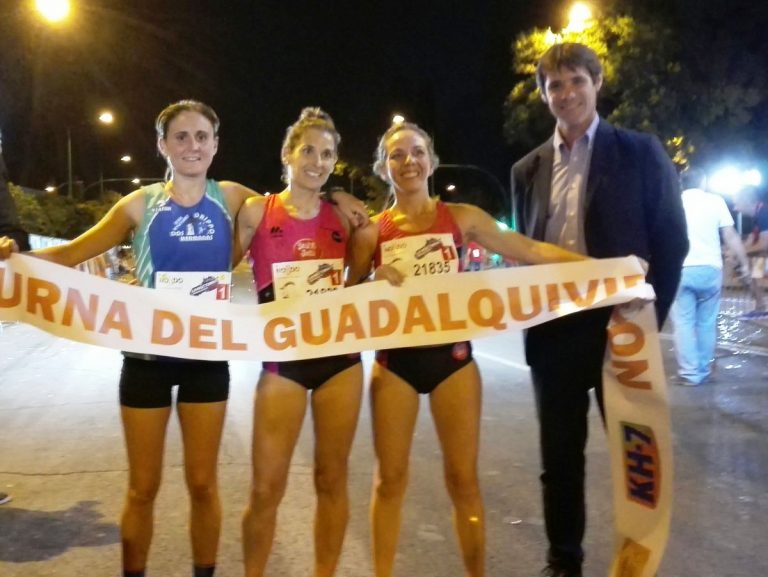 Carmen Gutiérrez, tercera en la Nocturna de Sevilla