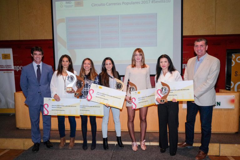 Carmen Gutiérrez y José Luis Rodríguez, premiados en el circuito ‘Sevilla10’