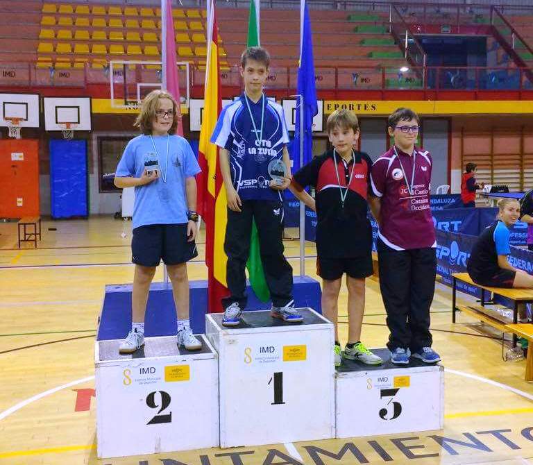 Los hermanos Cabezas Flores brillan en el campeonato de Andalucía