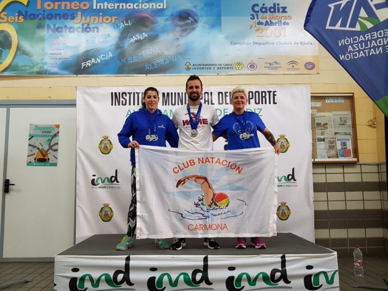 Dos subcampeones de España máster en el CN Carmona