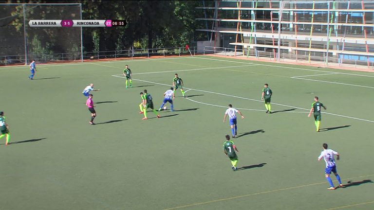 Los goles del empate entre La Barrera y Rinconada