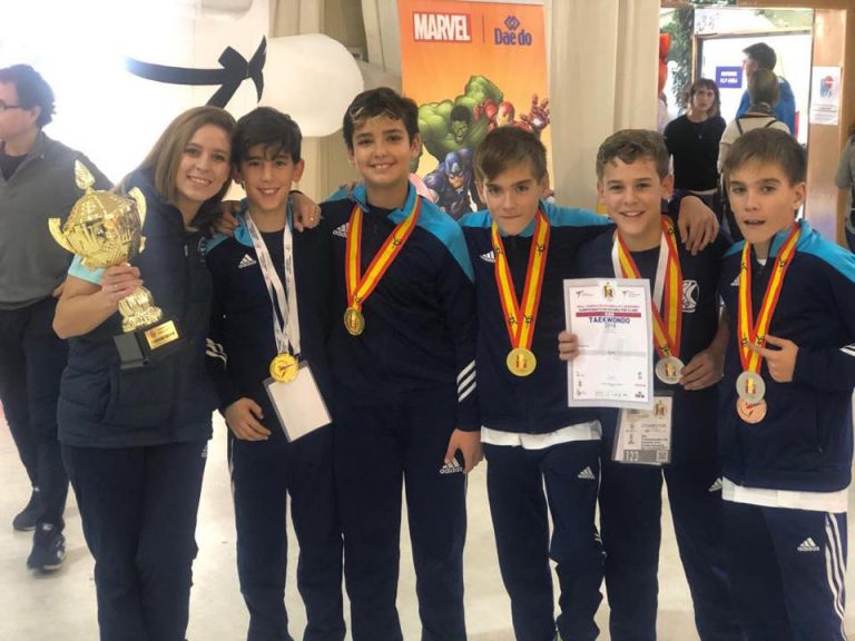 Campeones de España y cuarto puesto en el Europeo por clubes en precadetes