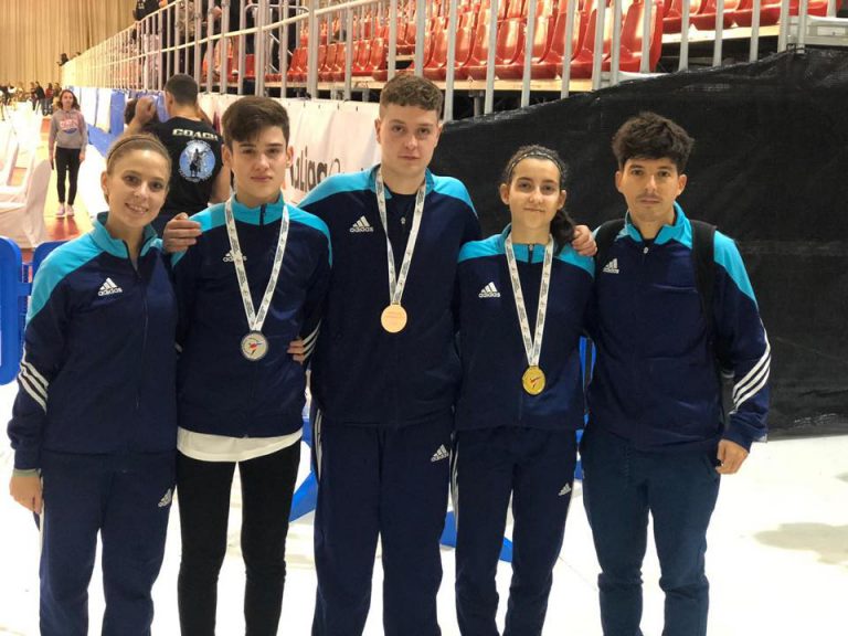 Gracia María Herrera y Marcos Vallejo cogen medalla en el Europeo de clubes