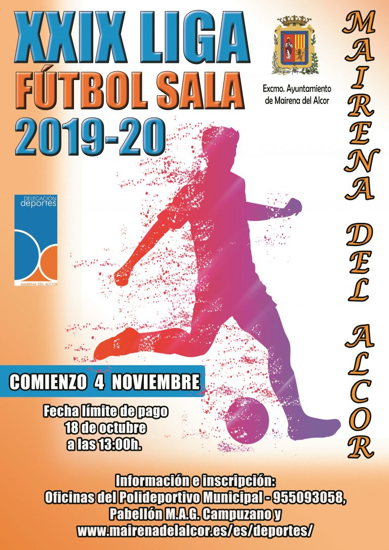 Inscripciones abiertas para la liga local de fútbol sala de Mairena
