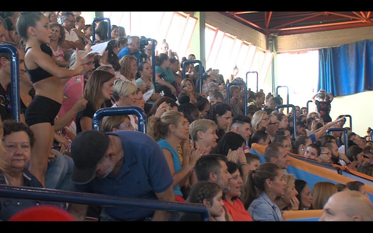 Más de 400 gimnastas se dieron cita en el Campeonato de Rítmica organizado por el Club Maharana