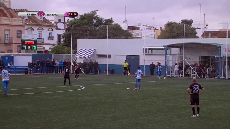 El gol del triunfo de la UP Viso ante el CD San Roque