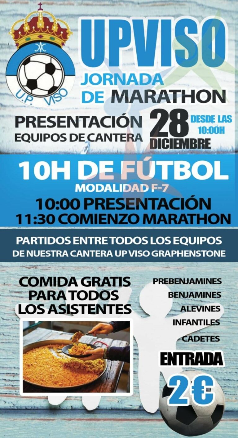 La UP Viso organiza un maratón de Fútbol-7 entre todos sus equipos de cantera