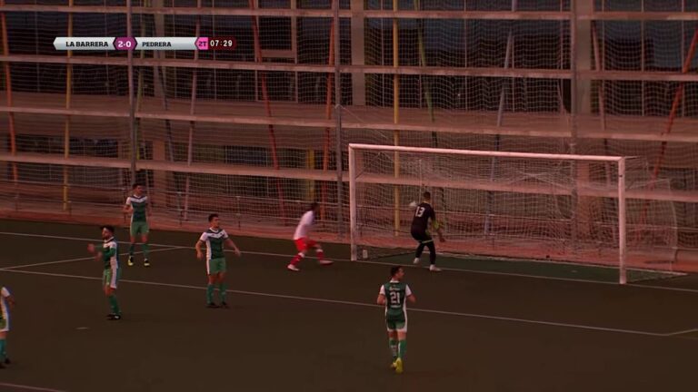La goleada de La Barrera en imágenes