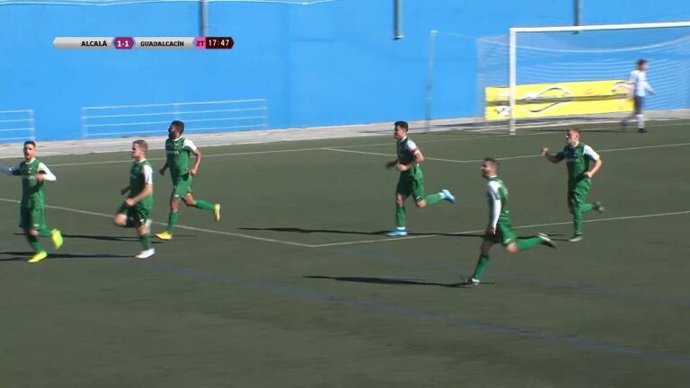 El resumen del empate entre Alcalá y Guadalcacín