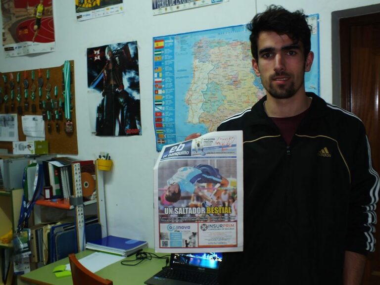 El entrenamiento en casa de Guillermo Roldán