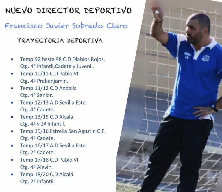 El Pablo VI tiene nuevo director deportivo: Javier Sobrado
