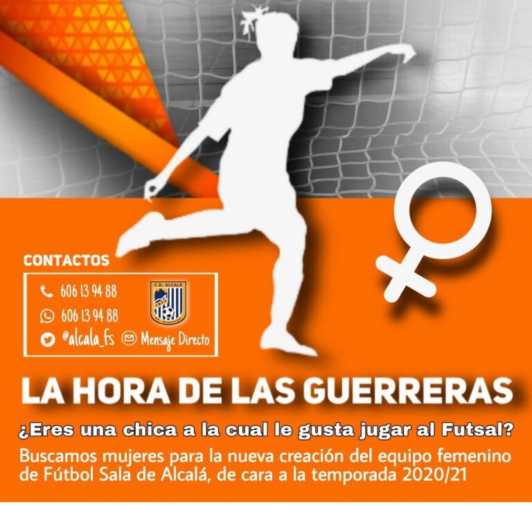 El CD Alcalá FS apuesta por un equipo sénior femenino