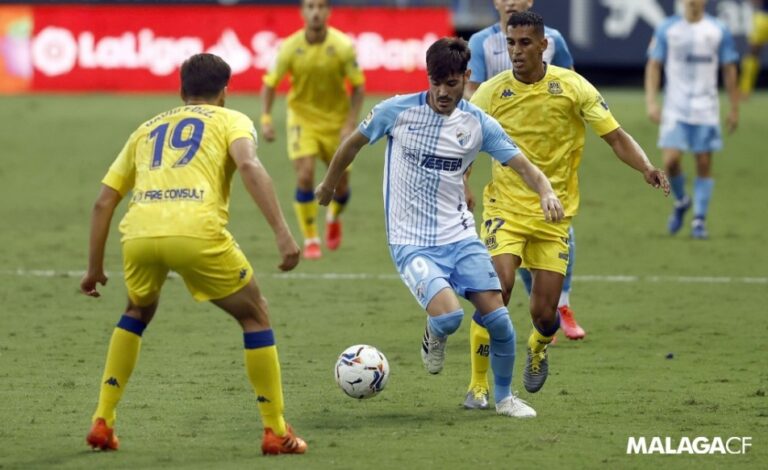 Primeros minutos de Jozabed con la camiseta del Málaga