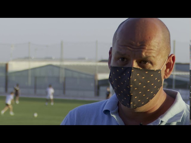 Un entrenamiento en pandemia