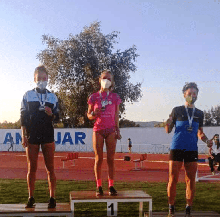 Carmen Gutiérrez, campeona de Andalucía en 5.000 metros