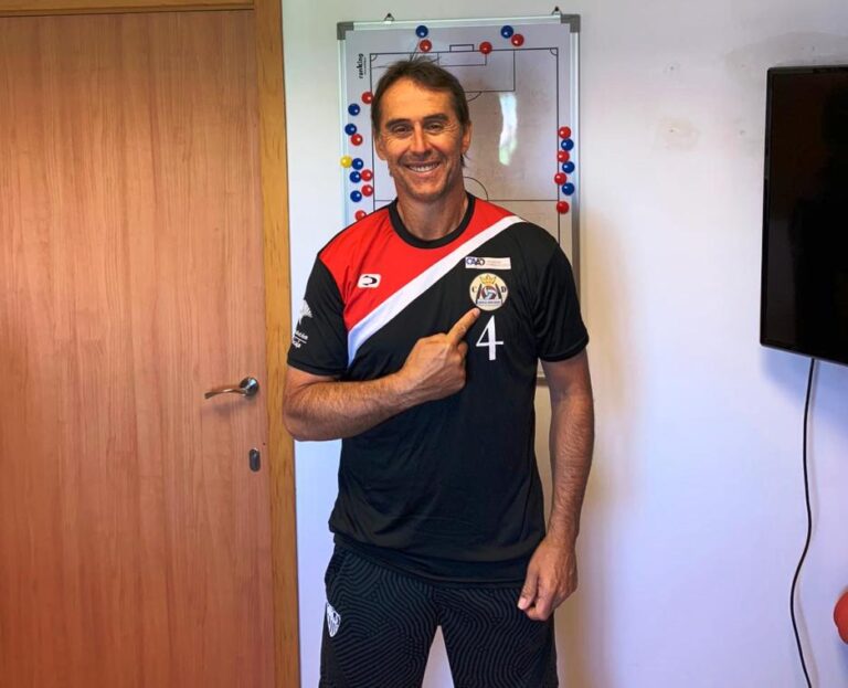 Lopetegui apadrina al Sevilla Quad Rugby de Alcalá en su estreno en Liga Nacional