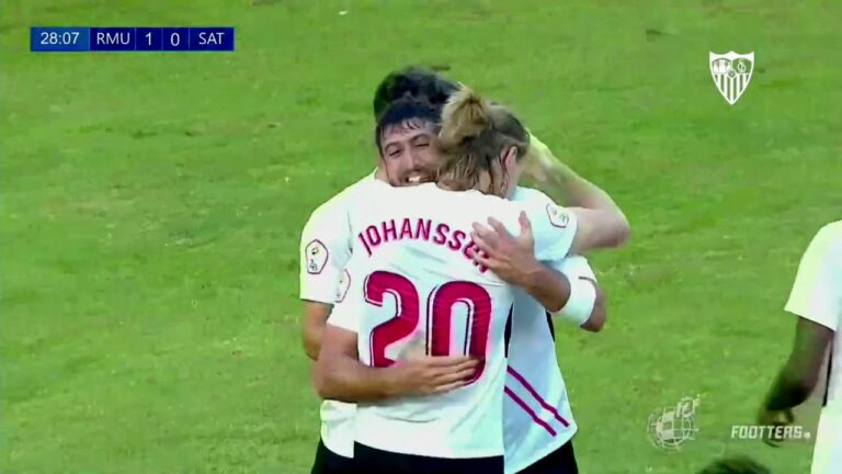 Primer gol de Eliseo Falcón con el Sevilla Atlético