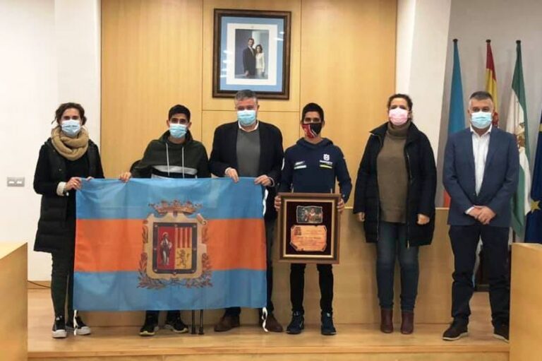 Reconocimiento institucional a Sergio Navarro, campeón del Mundo de Enduro Youth