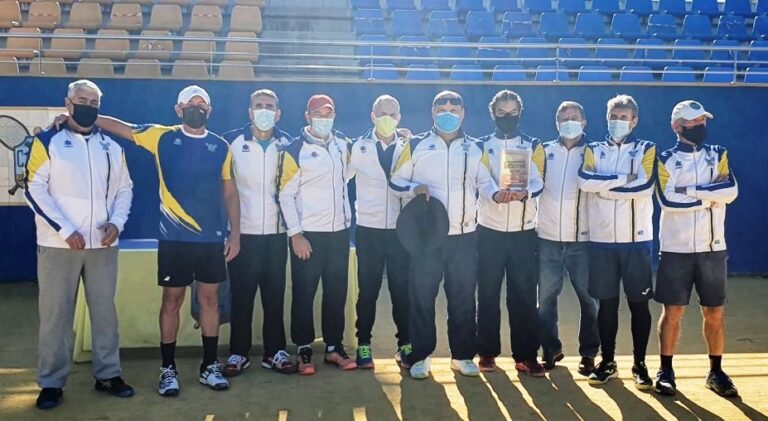 Los veteranos +50 del CT Oromana también son campeones de Andalucía