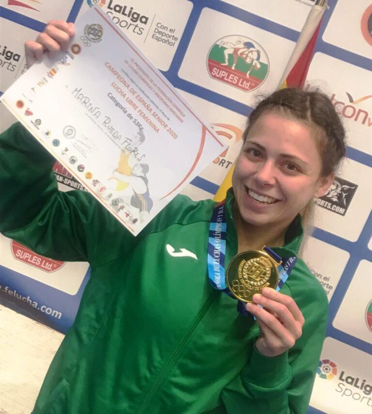 Marina Rueda y Adrián López, campeones absolutos en Murcia