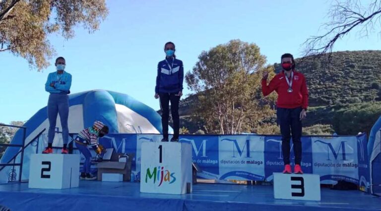 Carmen Gutiérrez, campeona de Andalucía máster de cross
