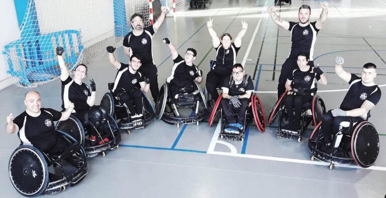 El Sevilla Quad Rugby se juega en Zaragoza el título de Liga Nacional