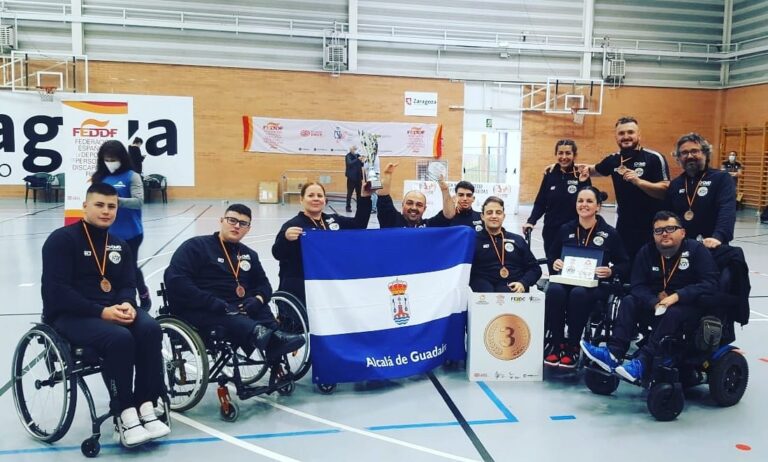 El Sevilla Quad Rugby se cuela en el podio de Liga Nacional