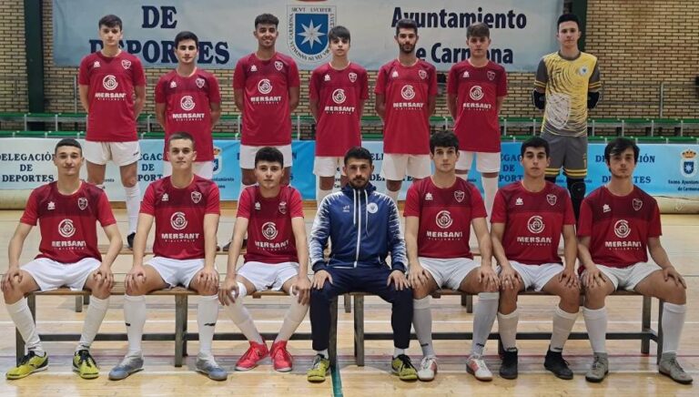 Los juveniles del Atlético Carmona, campeones de liga