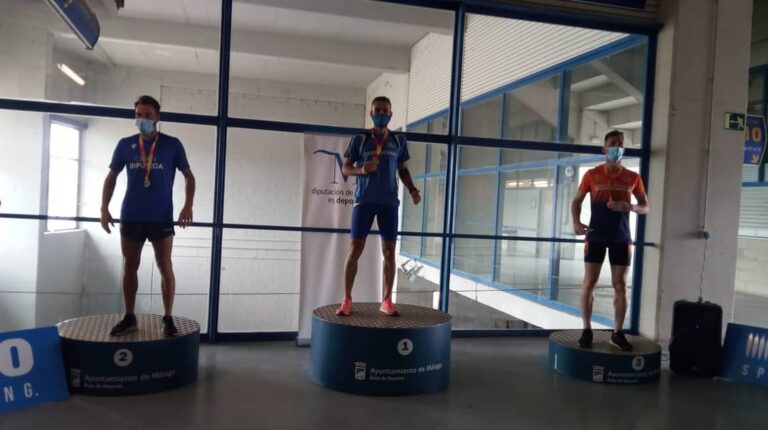 Luismi García, campeón de España máster en 400 metros