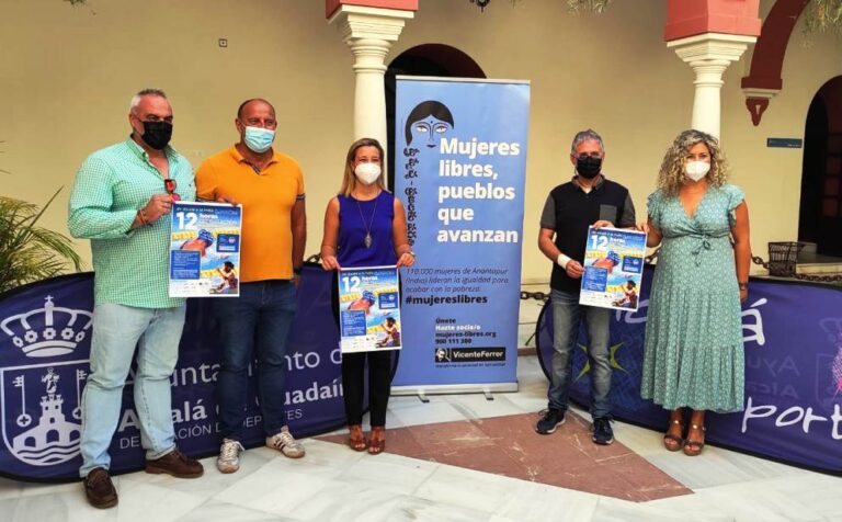 Brazadas solidarias en Alcalá a beneficio de la Fundación Vicente Ferrer