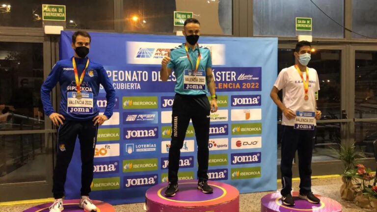 Luismi García se proclama campeón de España máster en 800 metros