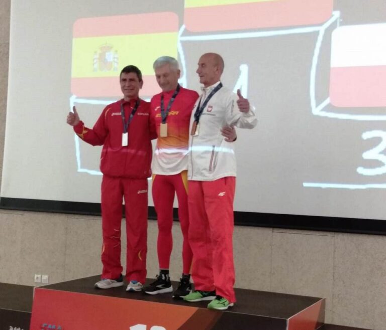 Plata de Rafael Rico y bronce de Luismi García en el Europeo máster de Braga