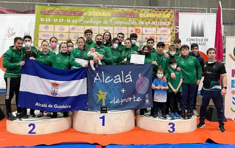 El Milu de Alcalá, campeón de España por equipo de Grecorromana sub 17