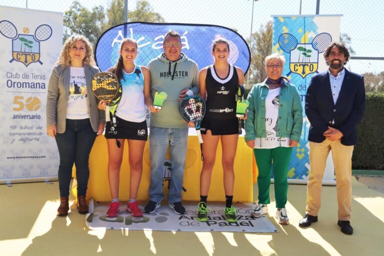 Las alcalareñas María Portillo y Cristina Trigo, campeonas del Woman Pádel Andaluz – Bronce Sevilla