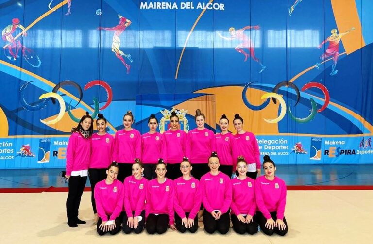 Mairena acoge la final de conjuntos de los Juegos Deportivos Provinciales de gimnasia rítmica