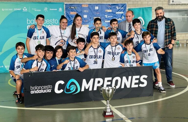 El preinfantil del CB Qalat, campeón de Sevilla