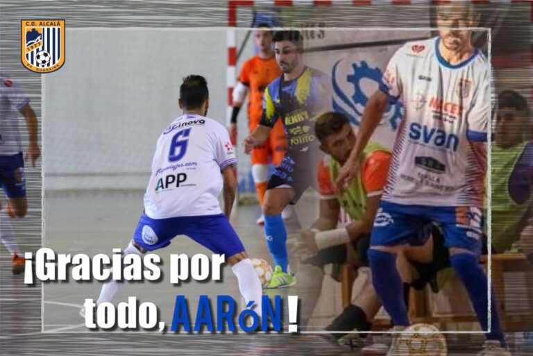 Aarón se despide del Alcalá FS