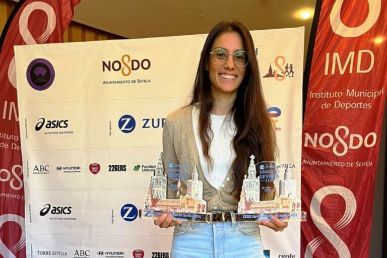 La alcalareña Teresa Díaz, mejor corredora andaluza en la pasada Maratón de Sevilla
