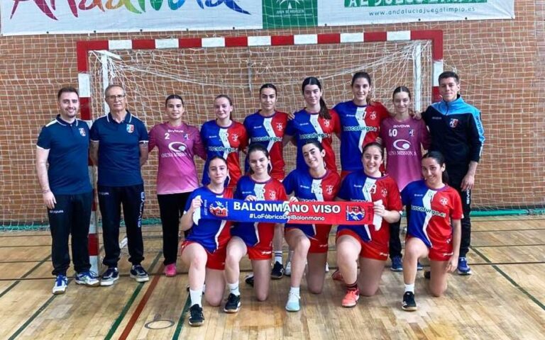 El equipo femenino del BM Viso se juega este domingo el título de campeón