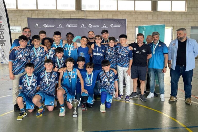 El preinfantil del CB Qalat, subcampeón provincial