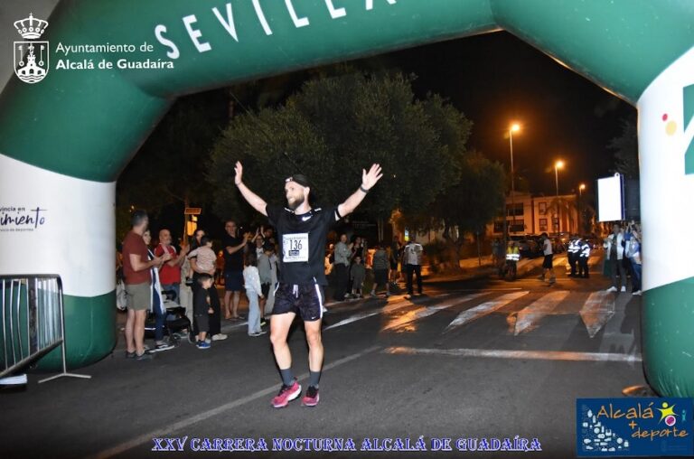 Samuel Gámez e Inma Díaz, vencedores de la Nocturna de Alcalá