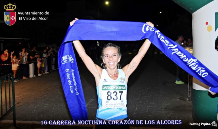 La novena y más especial Nocturna Corazón de Los Alcores para Carmen Gutiérrez