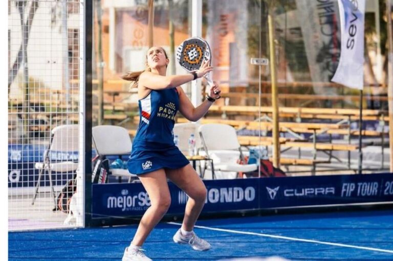 María Portillo, subcampeona del FIP Bronze Egipto