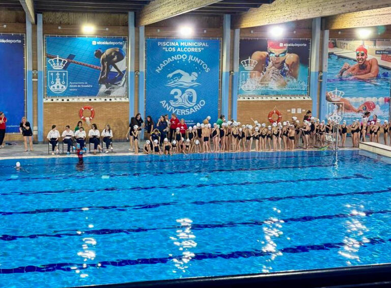 La natación artística andaluza inaugura su circuito de promoción en Alcalá